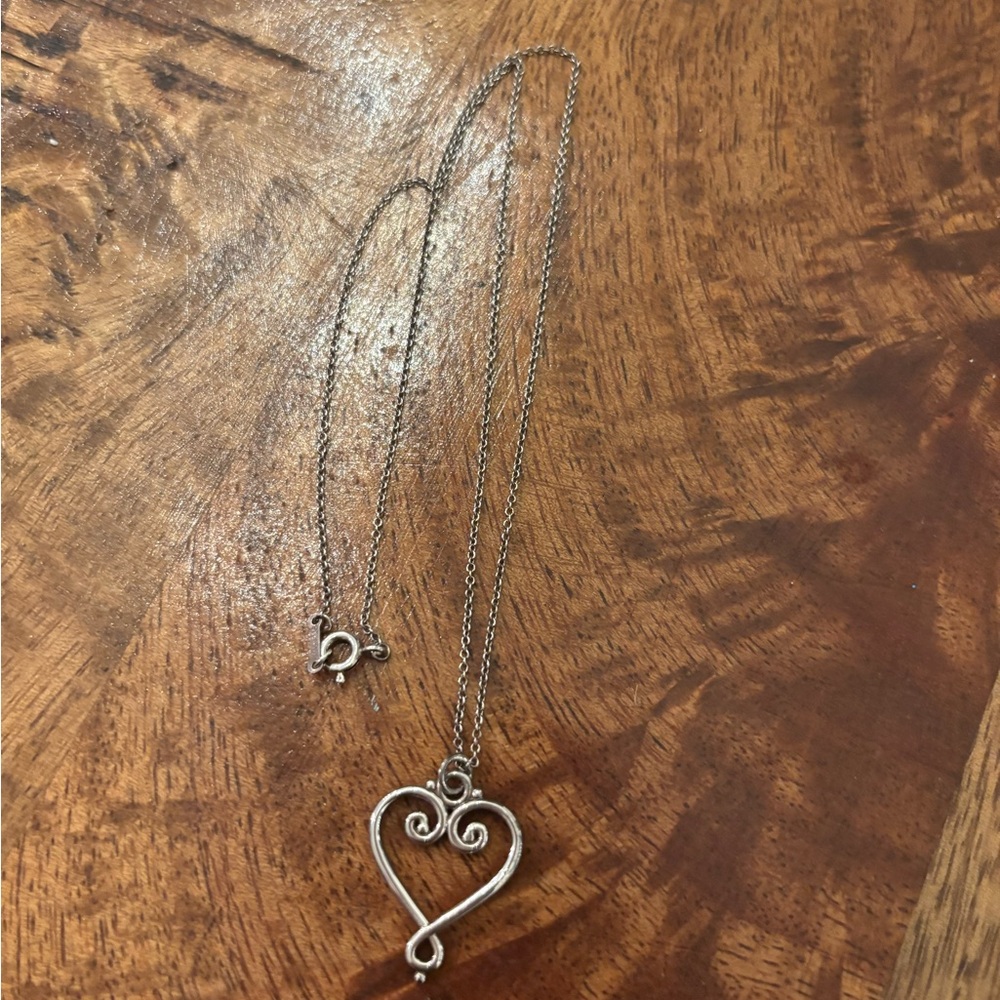 Tiffany & Co. Paloma Picasso Goldoni Heart Necklace in Sterling Silver - Picture 3 of 4